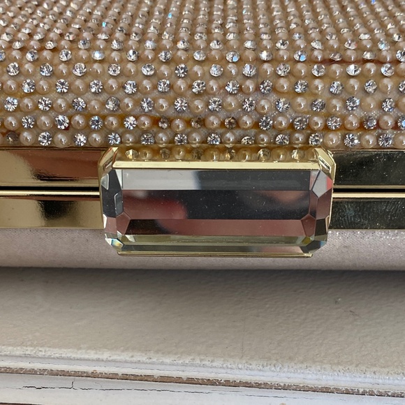 Vintage Kate Landry Rhinestone‎ Clutch